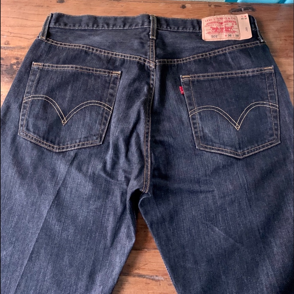 Levi Strauss 501 Great Condition Blue Jeans